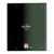 Carpeta de anillas BlackFit8 Skull A4 Negro Gris (35 mm)