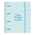 Carpeta de anillas BlackFit8 Daises A4 Azul claro (35 mm)