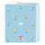 Carpeta de anillas BlackFit8 Fly With Me Blanco Azul cielo A4 (40 mm)