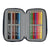 Plumier Triple F.C. Barcelona Azul Granate (12.5 x 20.5 x 6 cm) (41 Piezas)