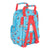 Mochila Escolar Cleo & Cuquin Good night Azul (20 x 28 x 8 cm)