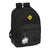 Mochila Escolar El Hormiguero Negro (32 x 42 x 15 cm)
