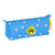 Estuche Escolar El Hormiguero Azul (21 x 8 x 7 cm)