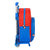 Mochila Escolar con Ruedas Super Mario Rojo Azul (28 x 34 x 10 cm)