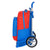 Mochila Escolar con Ruedas Super Mario Rojo Azul (32 x 42 x 15 cm)