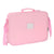 Cartera Escolar Benetton Vichy Rosa (38 x 28 x 6 cm)