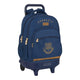 Mochila Escolar con Ruedas Harry Potter Magical Marrón Azul marino (33 x 45 x 22 cm)