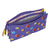 Estuche Escolar SuperThings Guardians of Kazoom Morado Amarillo (22 x 12 x 3 cm)