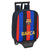 Mochila Escolar con Ruedas F.C. Barcelona Granate Azul marino (22 x 27 x 10 cm)