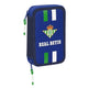 Plumier Doble Real Betis Balompié Azul (28 piezas)