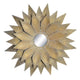 Decoración de Pared Dekodonia Dorado Metal Espejo