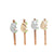 Lápiz DKD Home Decor ‎ Oso Marrón Gris Goma Madera (2 pcs)
