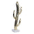 Figura Decorativa Dekodonia Metal Mármol (18 x 10 x 51 cm)