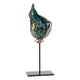 Figura Decorativa Dekodonia Metal Cristal (15 x 14 x 41 cm)