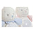 Peluche DKD Home Decor Rosa Celeste (24 x 14 x 30 cm) (2 pcs)