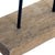Figura Decorativa Dekodonia Hierro Madera de mango (39 x 11 x 51 cm)