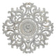 Decoración de Pared Dekodonia Blanco Indio (90 x 2 x 90 cm)