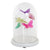 Figura Decorativa Dekodonia Cristal Acero (17 x 17 x 26 cm)
