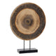 Figura Decorativa Dekodonia Panter Chic Metal (34 x 7 x 46 cm)