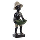 Figura Decorativa Dekodonia Niño Resina (14 x 13 x 34 cm)