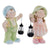 Figura Decorativa Dekodonia Fibra de Vidrio Niños (2 pcs) (25 x 18 x 44 cm)