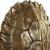 Escultura Dekodonia Caparazón Dorado (21 x 9 x 30 cm)