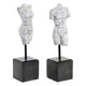 Figura Decorativa Dekodonia Resina Hierro (9 x 9 x 34 cm) (2 pcs)