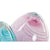 Pisapapeles DKD Home Decor Cristal Azul Rosa (2 pcs)