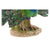 Escultura Dekodonia Pavo real Verde Resina (40 x 14 x 34 cm)