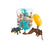 Set de Figuras de Animales DKD Home Decor (20 Piezas) (2 Unidades)