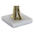 Figura Decorativa Dekodonia Aluminio Piedra (36 x 36 x 50 cm)