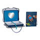 Diario con Accesorios DKD Home Decor Azul (23 x 5 x 18.3 cm)