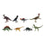 Set de Dinosaurios DKD Home Decor (2 pcs)