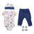 Set de Regalo para Bebé DKD Home Decor Algodón 0-6 Meses