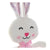 Peluche DKD Home Decor Conejo (18 x 5 x 35 cm)