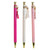 Bolígrafo DKD Home Decor Blanco Rosa ABS Fucsia (3 pcs)