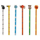 Lápiz DKD Home Decor Madera Animales (6 pcs)