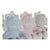 Set de Regalo para Bebé DKD Home Decor Azul Beige Rosa (3 pcs)