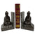 Sujetalibros DKD Home Decor Buda Resina (11.8 x 8.7 x 15.5 cm) (2 pcs)