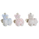 Set de Regalo para Bebé DKD Home Decor Beige Azul Rosa Poliéster (3 pcs)