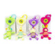 Peluche DKD Home Decor Amarillo Verde Poliéster Animales (4 pcs) (5 x 5 x 35 cm)
