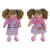 Muñeca de Trapo DKD Home Decor (24 x 10 x 35 cm) (2 pcs)