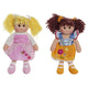Muñeca de Trapo DKD Home Decor (24 x 10 x 35 cm) (2 pcs)