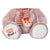 Oso de Peluche DKD Home Decor Blanco Bufanda Marrón Poliéster Infantil Oso