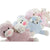 Peluche DKD Home Decor Animales Familia Beige Azul Rosa Poliéster Infantil (4 Unidades)