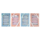 Set de Baberos DKD Home Decor Rosa Algodón Azul cielo (4 pcs)