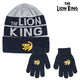 Gorro y Guantes The Lion King 74324 Gris (2 Pcs)