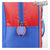 Mochila Escolar 3D con Ruedas Spiderman Rojo Azul
