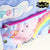 Mochila Saco Infantil Peppa Pig Rosa Azul