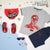 Sandalias Infantiles Spiderman Rojo